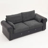 Luxury 2, 3 Seater Linen Fabric Couch Sofa Corner Chaise Living Room Furniture