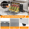 8-Tier Food Dehydrator Machine Muti-Food Dryer w/Temperature Control & 24H Timer