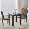 Modern 110/75cm Wooden Dining Table for Dining Room Kitchen for 2-6 People