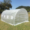 Walk in Polytunnel Greenhouse Large Outdoor Garden Grow House w/ Door Window