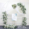 Round/Oval/Square Wedding Arch Stand Birthday Party Backdrop Flower Balloon Deco