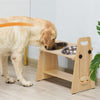 Adjustable Elevated Dog Bowls Tall Raised Feeder Stand for Large Dogs Medium Dog