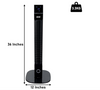 MYLEK Tower Fan 36 Inch Oscillating Slim Floor Standing Cool Air 47-3-582