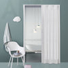 Internal Bi Folding Concertina Accordion Door PVC Sliding Divider Doors Bathroom