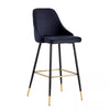 VELVET BAR STOOLS BUTTON BACK BAR STOOLS BREAKFAST BAR STOOL SET OF 2 OR 1CHAIR