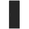 Wall Mounted Cabinet Black 34.5x34x90 cm Engineered Wood