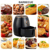 5.5L Air Fryer Manual Rotary Temperature Control Oil Free Low Fat Healthy Timer