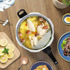 3/5/7L Aluminium Pressure Cooker Quick w/ Lid Latch Indicator Explosion-Proof UK