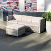 Luxurious Rattan Garden Furniture Sofa Lounge Set - In/Outdoor Cushions Included
