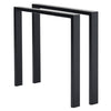 Pair of Furniture Legs Table Chair Bench Stand Feet Industrial Metal Base Frame