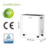 ‎COMFEE Dehumidifier for Home Smart Control 3.2L Water Tank 58-73㎡30L/DAY