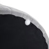 Crushed Velvet Round Footstool Dressing Table Stool Pouffe Seat Chair Side Pouf