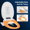 Electronic Smart Bidet Seat Heated Seat Warm Air Drying Self-cleaning Side-Panel