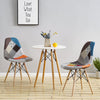 Small White Dia.60cm Round Dining Coffee Table Home Lounge Bar Office Cafes