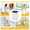 COSTWAY 23L Large Towel Warmer Bucket Home Towel Warmer w/0-90Min Timer-White