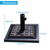 Patio Market Umbrella Base Heavy-Duty Umbrella Holder Outdoor Patio Stand