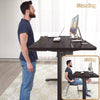 Electric Standing Desk Adjustable Height Sit to Stand Table Computer Home Office