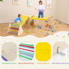 Set of 5 Toddler Triangle Climber w/ 2 Triangle Ladders-Colorful