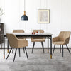 2X Dining Chairs Faux Leather Armchairs Lounge Office Chairs Modern Restaurant