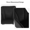2 x Velvet Dining Chairs Upholstered Metal Legs Reception Accent Chairs Armchair
