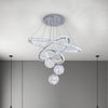 LED Ceiling Crystal Lights Luxury Chandelier Modern Pendant Lamps Kitchen Lights
