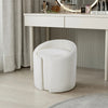 Soft Teddy Boucle Makeup Chair Upholstered Vanity Stool Dressing Table Chair uk