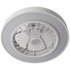 Ceiling Fans with Lights Flush Mount Ceiling Fans Lamps 6 Speeds Enclosed Fan