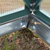 Clear Garden Grow Polycarbonate Aluminium Greenhouse Plants Shelter Sliding Door