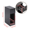 Slim Tall Bedside Table Cabinet with Drawer & Storage Space for Bedroom