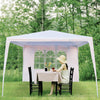 3x3M Heavy Duty Gazebo Marquee Canopy Waterproof Garden Patio Party Tent w/Sides