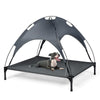 Exlarge Elevated Dog Bed Portable Pet Cot Tent w/ Removeable Canopy Waterproof