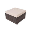 Patio Rattan Ottomans, All-Weather Rattan Wicker Multipurpose Outdoor Furniture