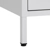 Metal Storage Cabinet 2 Drawers Filing Cabinet Office Under Desk Files Cabinets