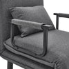 Folding Futon Chair Bed Single Sofa Bed Armchair 3-in-1 Recliner Lounger Sleeper
