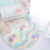 Fluffy Rugs Large Shaggy Rug Bedroom Living Room Anti Slip Soft Carpet Floor Mat