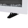 Electric Fire Wall Mounted/Recessed/Freestanding 40inch Electric Fireplace White