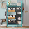 3 Drawer Shoe Cabinet Storage Cupboard Unit Shoe Rack Wooden Stand Organiser