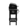 Large Charcoal BBQ Grill Trolley Garden Barbecue Patio Smoker Portable On Wheels