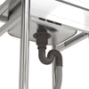 Single Bowl Catering Sink Stainless Steel Sink Commercial Kitchen Washing Unit