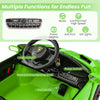Licensed Lamborghini 4WD Kids Ride-on Toy with LED Lights-Green