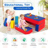 8 Piece Modular Kids Play Couch 4-in-1 Convertible Foam Couch Play Set