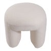 Door-shape Footstool Footrest Upholstery Stool Pouffe Padded Oval Seat Kid Chair
