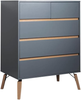 Chest of Drawers 5 Drawer Storage Unit Wooden Modern Bedroom