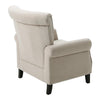 Modern Upholstered Sofa Chair Velvet Fabric Accent Armchair Leisure Lounge Chair