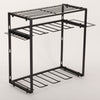 Electric Drill Storage Rack Floating Shelf WallMount Power Tool Organizer 8-slot