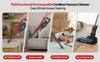 Cordless Vacuum Upright Cleaner,Pet and allergy Vacuum Cleaner,Blue,Rechargeable