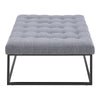Square Chesterfield Footstool Coffee Table Upholstered Foot Stool Pouffe Seat