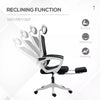 Executive Office Chair with Mesh Back, Lumbar Support, Arm, Foot Rest, Headrest
