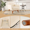 Upholstered Modern Lounge Arm Chair Button Tufted Single Sofa Chair