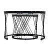Nesting Tables Round Set Of 2 Coffee Tables Side Table End Table for Living Room